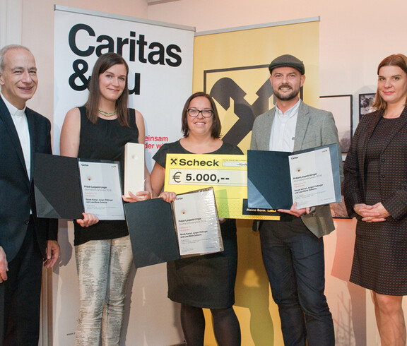 © STEFANIE J. STEINDL Nicole Kampl, Jürgen Pettinger und Lisa-Marie Gotsche, ORF, Hauptpreis in der Kategorie TV