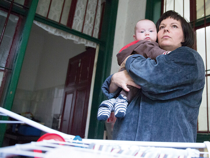 Mutter mit Baby
