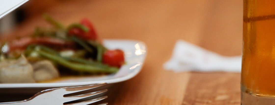 Ein gedeckter Tisch